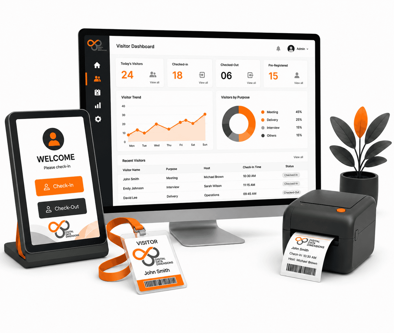 TimeTech visitor management system